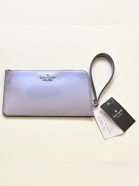 kate spade Lilac Wristlet with Strap NWT